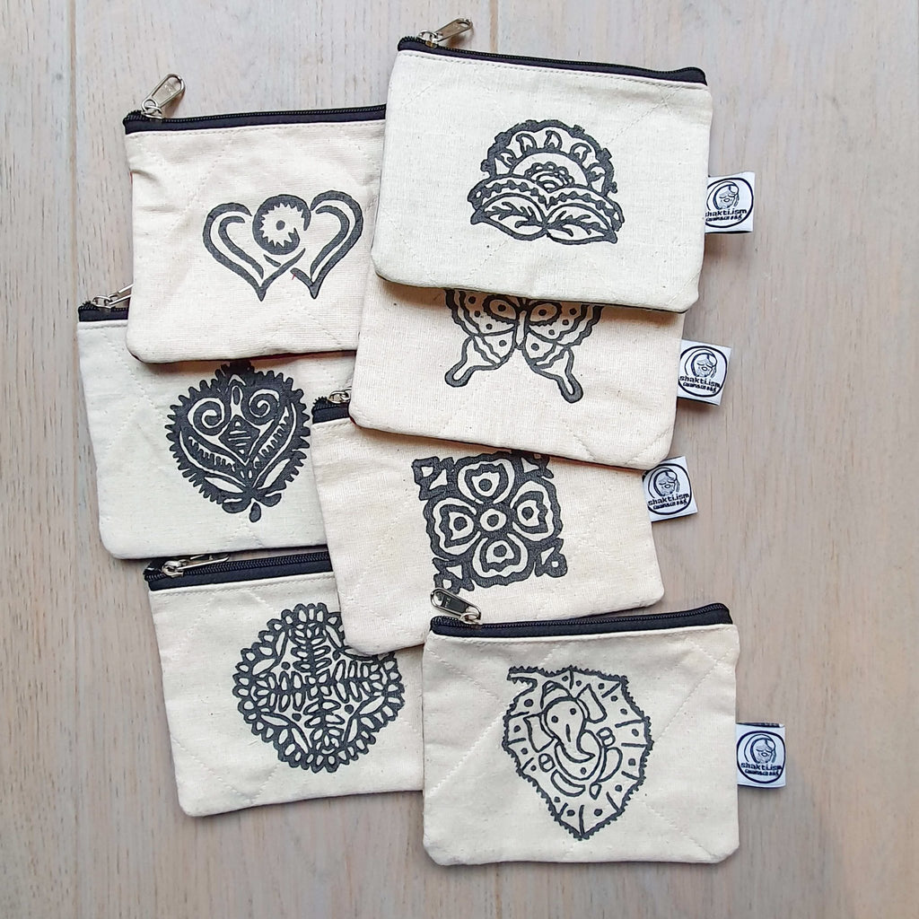 Sari coin purses