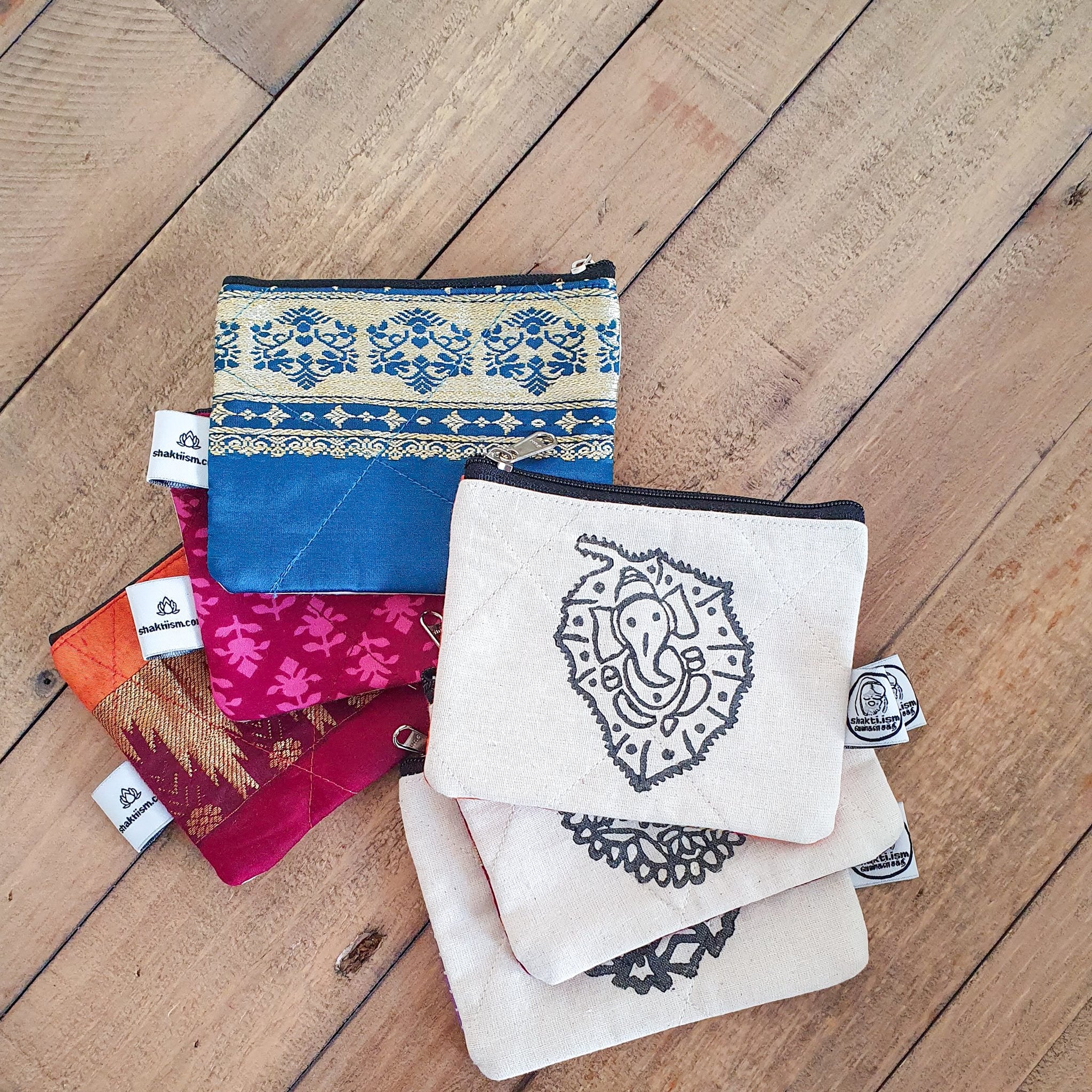Sari coin purses
