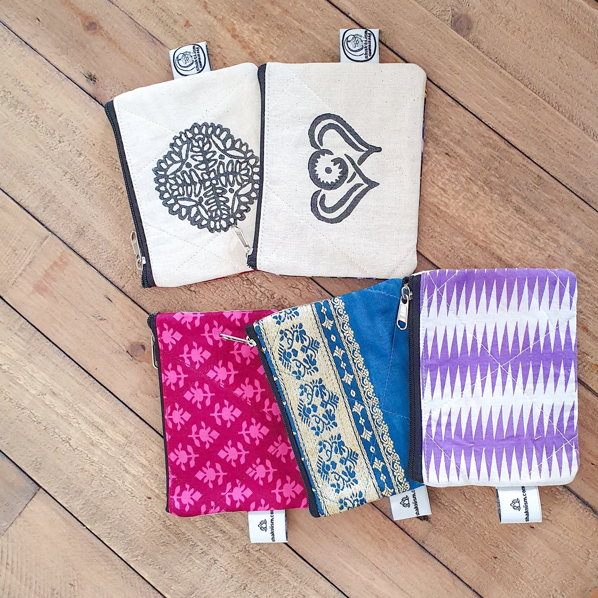 Sari coin purses