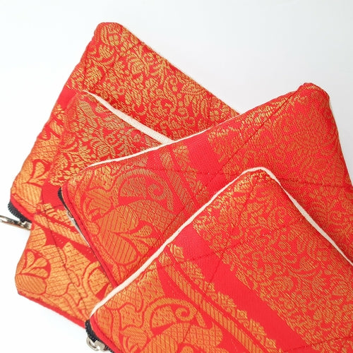 Sari coin purses
