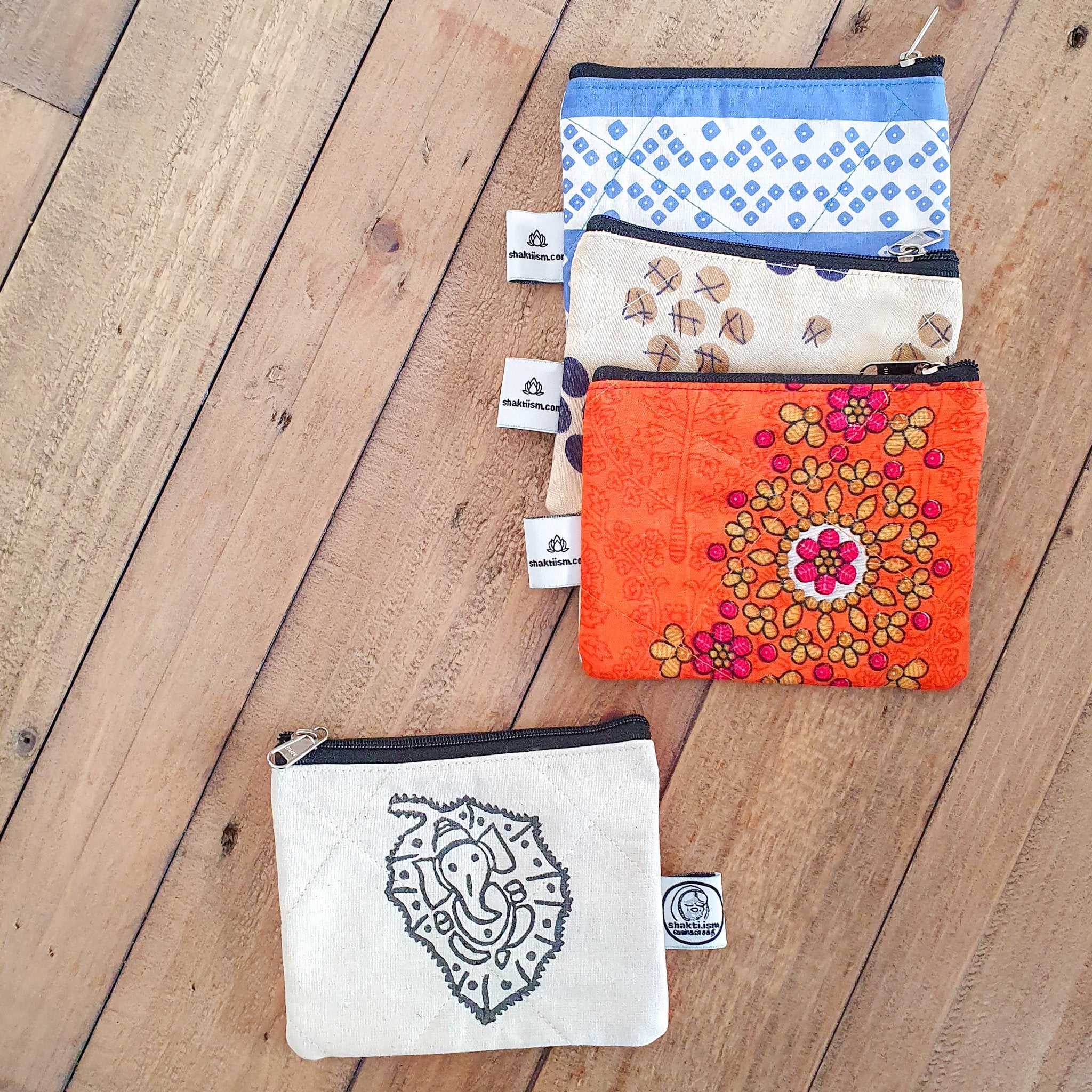 Sari coin purses